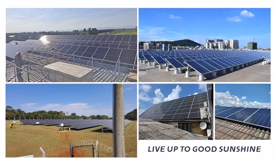 Sunevo Sistema solar fuera de la red de 5000 vatios Sistema de paneles solares de 5000 vatios para la azotea
